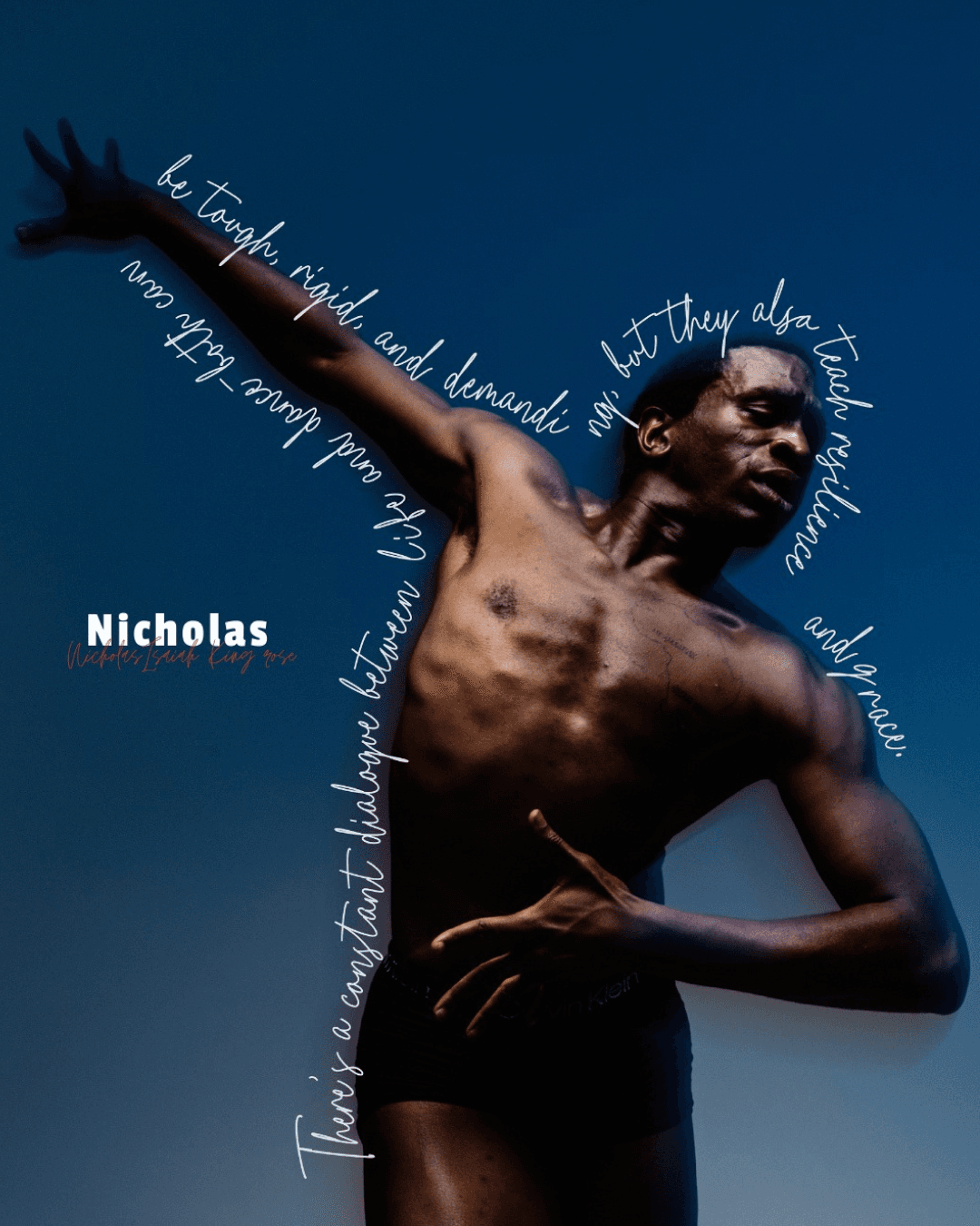Nicholas Isaiah King Rose, founder of King Rose Dance Collective